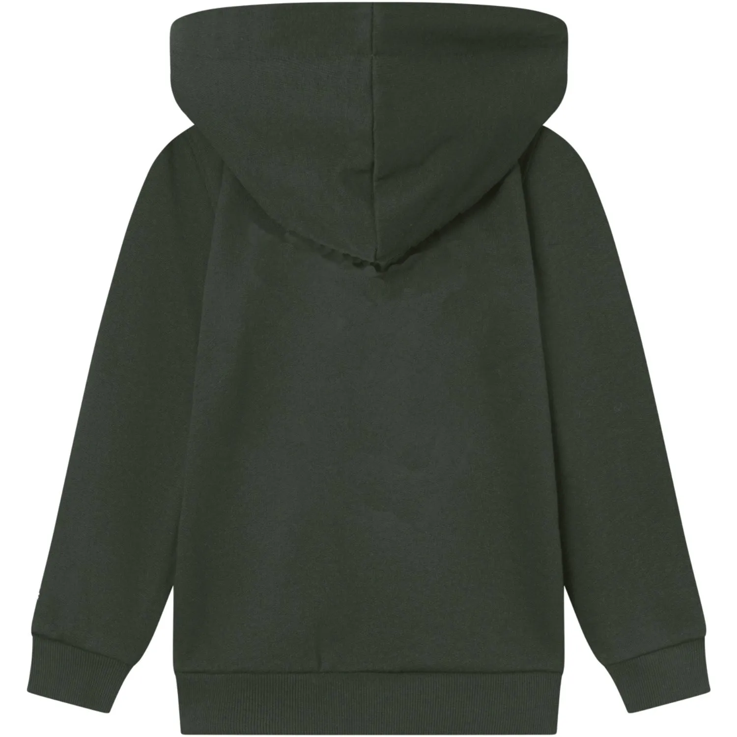 Les Deux Kids Forest Green/Ivory Encore Boucl Hoodie Kids