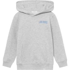 Les Deux Kids Snow Melange/Washed Denim Blue Blake Hoodie 2.0