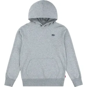 Levi's Grey Heather Lvb Mini Batwing Pull Over Hoodie