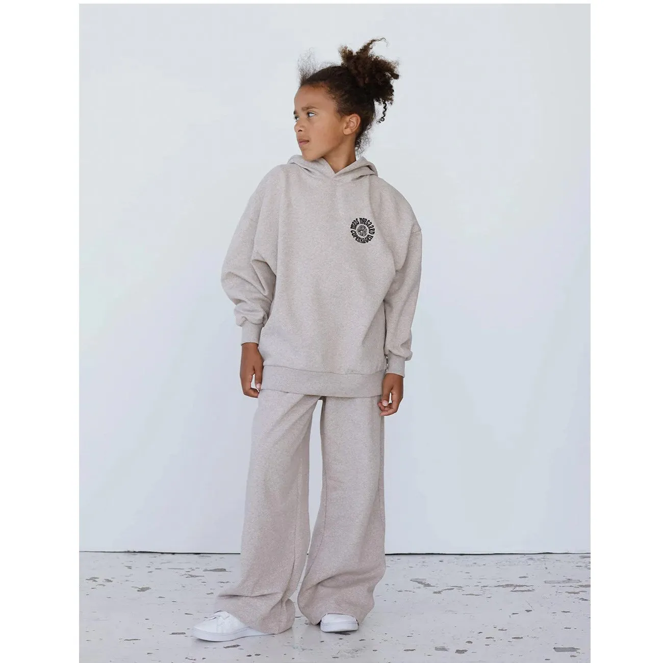 Mads Nrgaard Oatmeal Melange Organic Sweat Heidi Crewneck