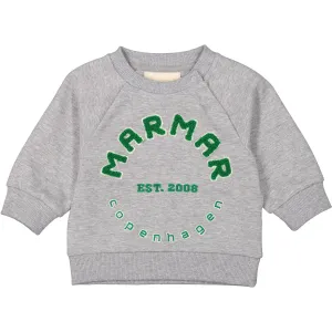 MarMar Double Jersey Green Logo Theos B Sweatshirt