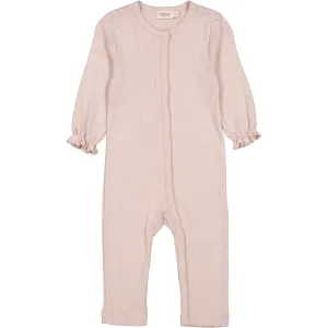 MarMar Modal Pointelle Faded Rose Roxanna Onesie