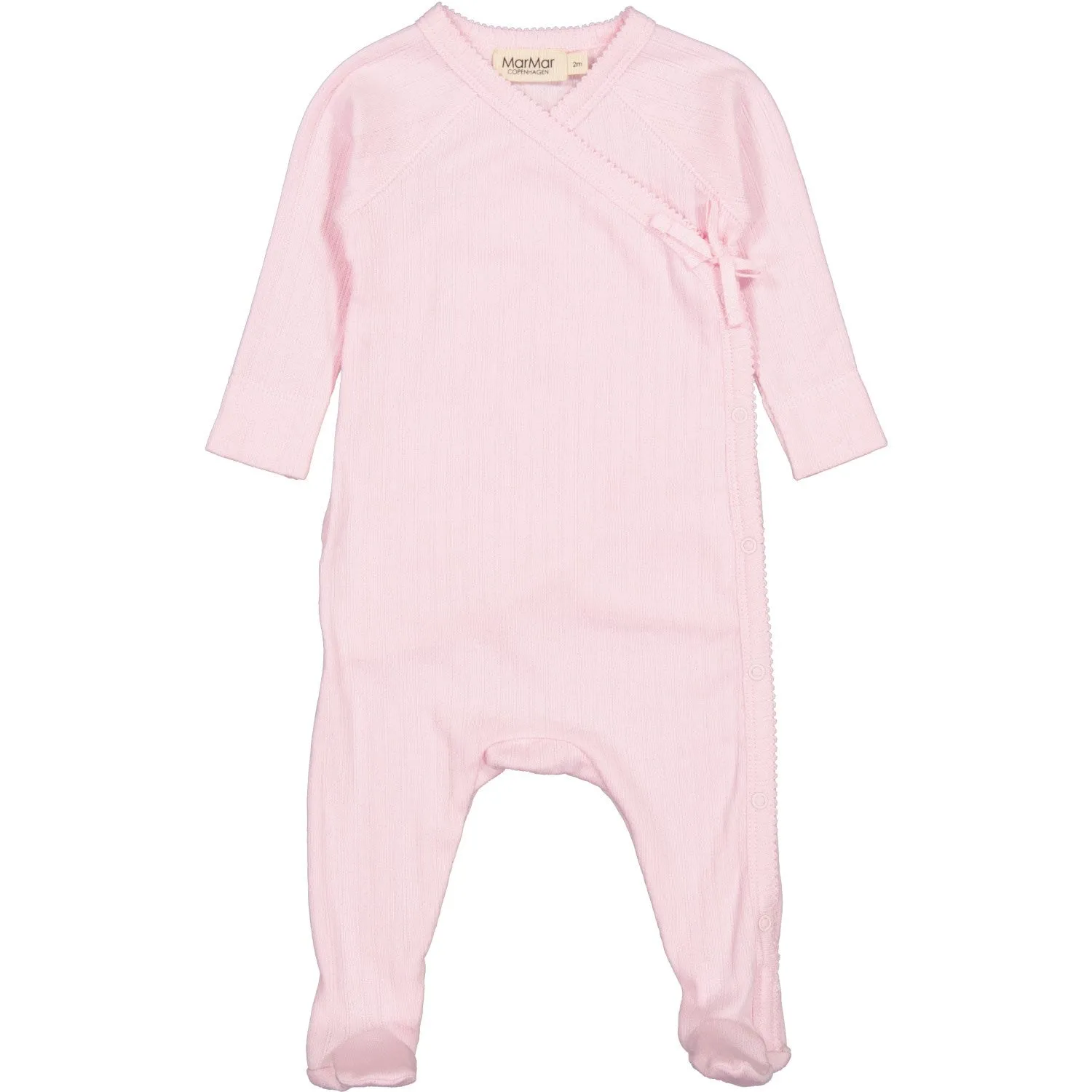 MarMar New Born Modal Pointelle Cotton Candy Rubetta Romper