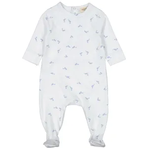 MarMar New Born Modal Smooth Print Dolphin Riova Romper