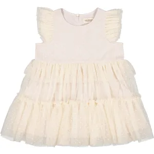 MarMar Tulle Dotty Vanilla Dalvina Dress