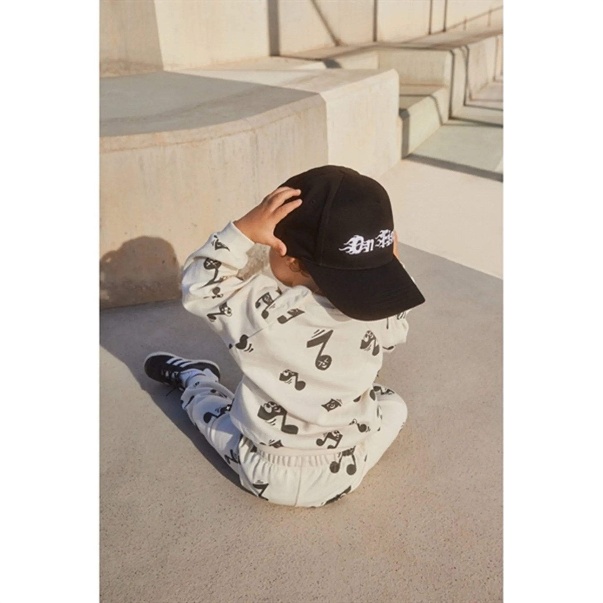 Molo Happy Notes Disc Sweatshirt