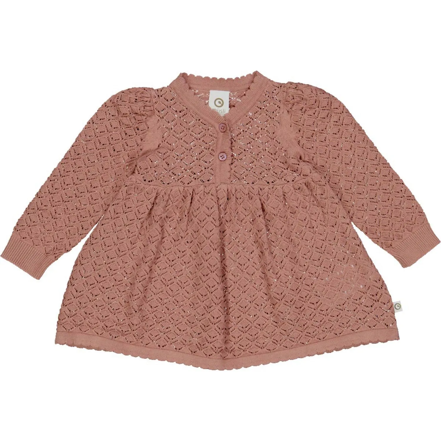 Msli Daydream Knit Scallop Dress