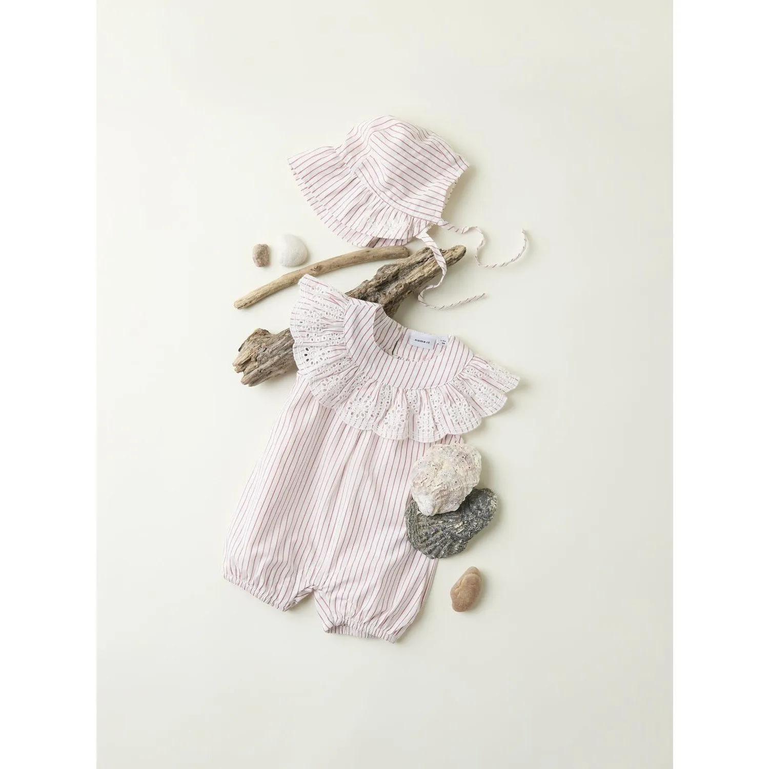 Name It Cloud Dancer Filine Sunsuit