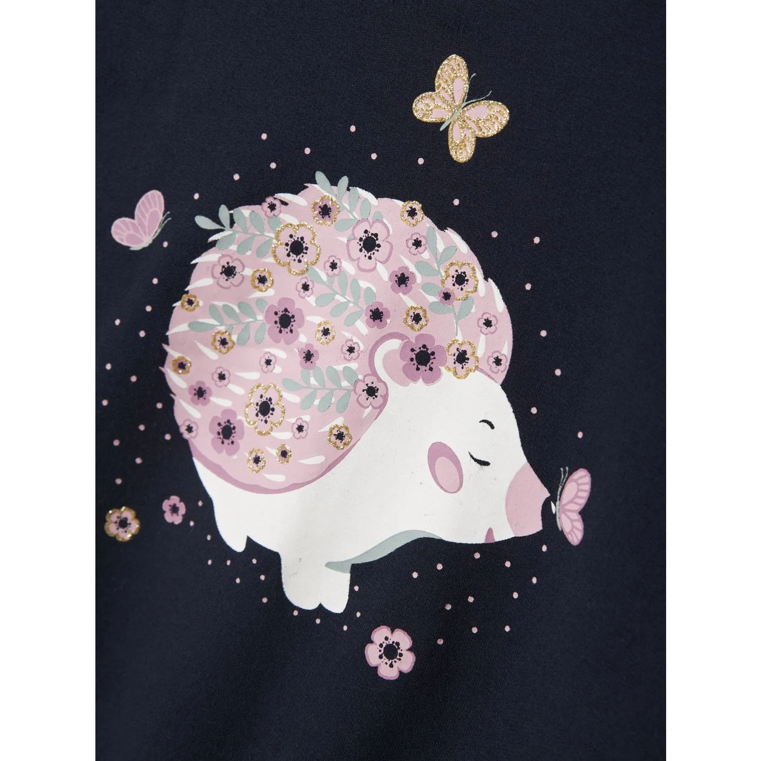 Name It Dark Sapphire Hedgehog Viloui Sweatshirt