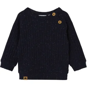 Name It Dark Sapphire Kino O Neck Blouse