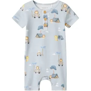 Name It Pearl Blue Help Onesie