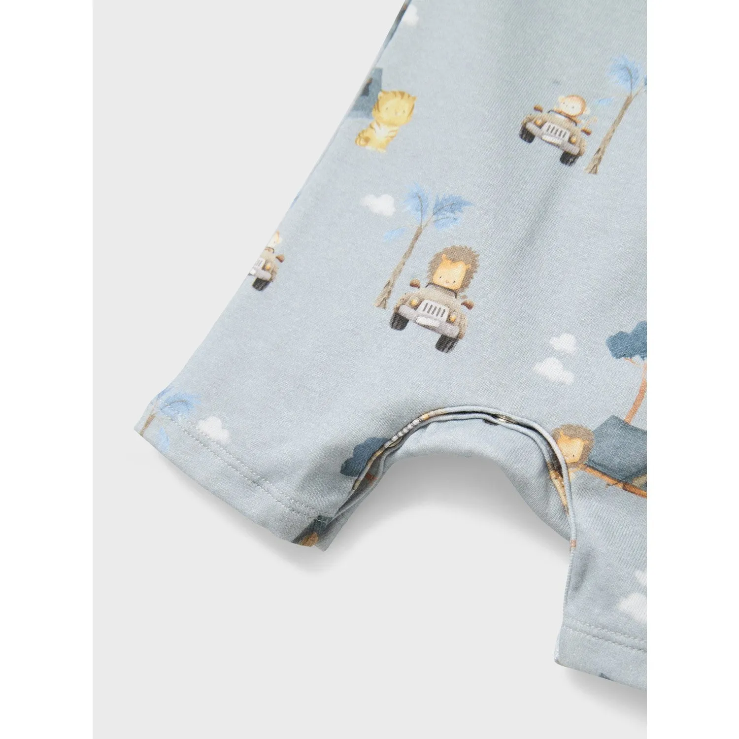 Name It Pearl Blue Help Onesie