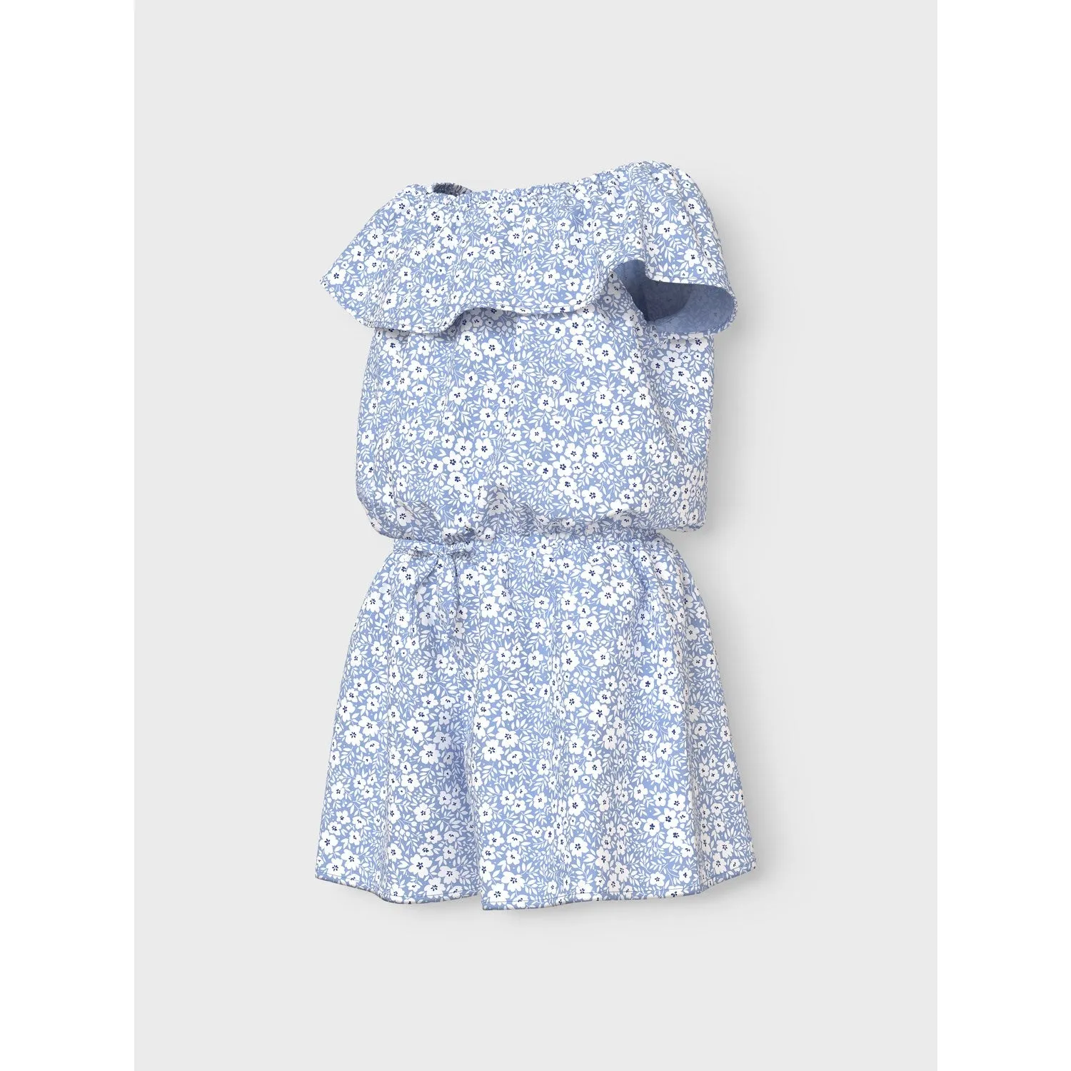 Name It Serenity White Flower Vinaya Playsuit Noos