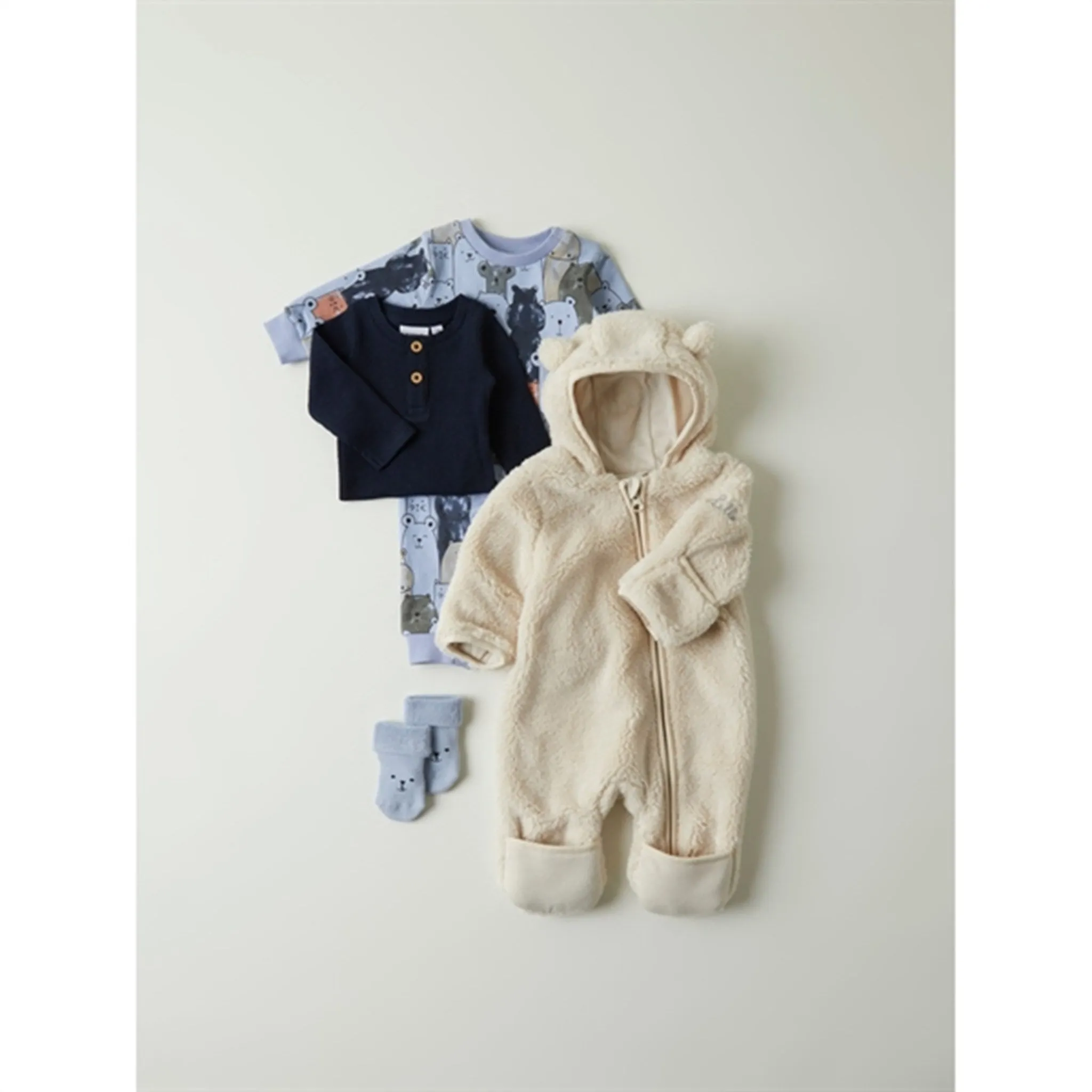 Name it Zen Blue Trish Sweat Onesie