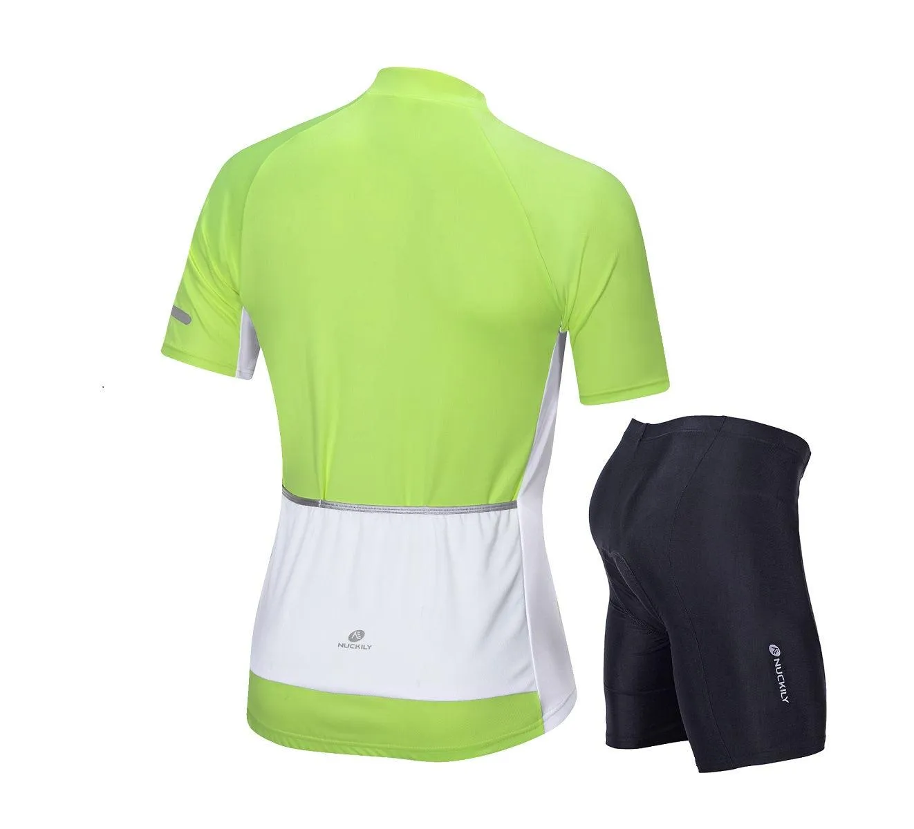 Nuckily MG043-NS355 Jersey And Shorts Set (Green)