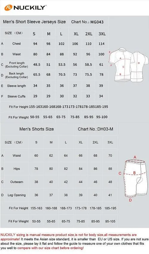 Nuckily MG043-NS355 Jersey And Shorts Set (Green)