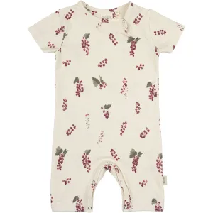 Petit Piao Berry Summer Romper S/S Printed