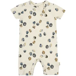 Petit Piao Clam Summer Romper S/S Sum Printed