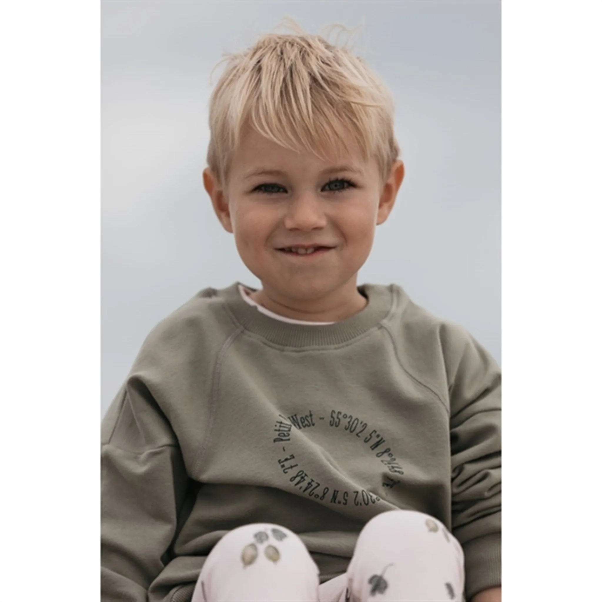 Petit Piao Green Shadow Sweatshirt Haw