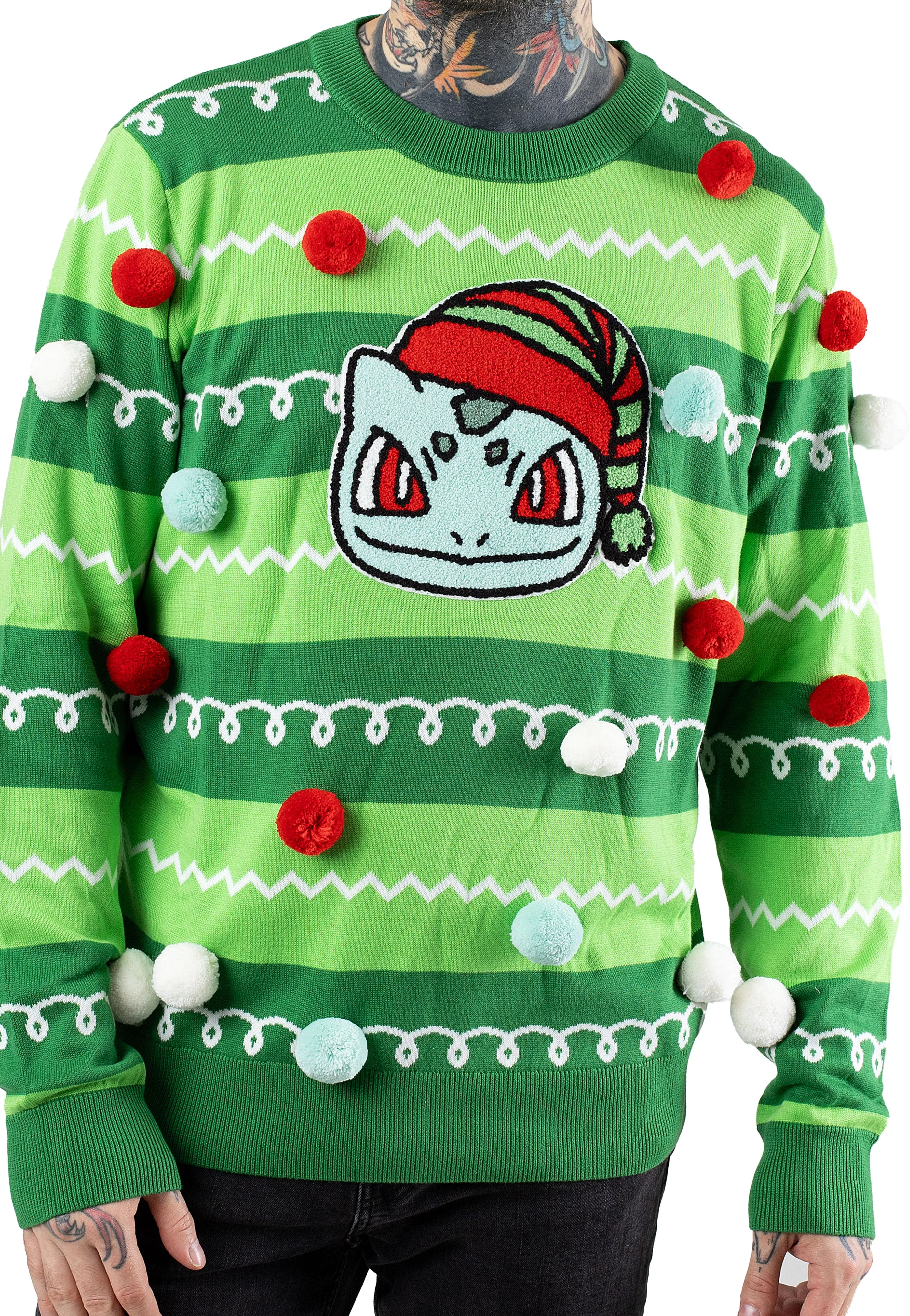 Pokmon - Bulbasaur Xmas Knit - Pullover