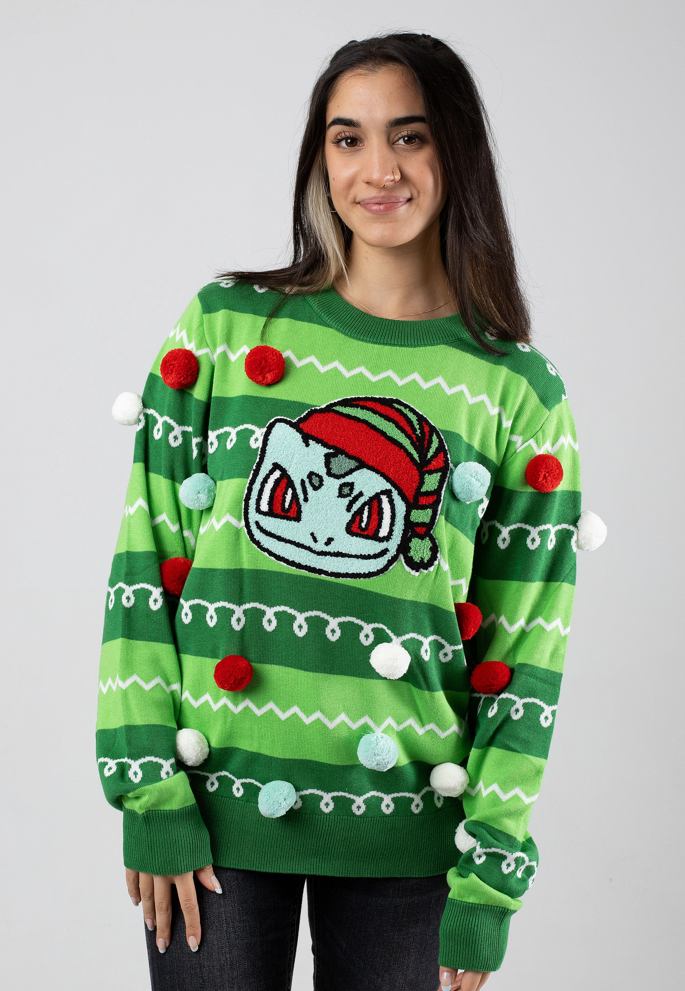 Pokmon - Bulbasaur Xmas Knit - Pullover