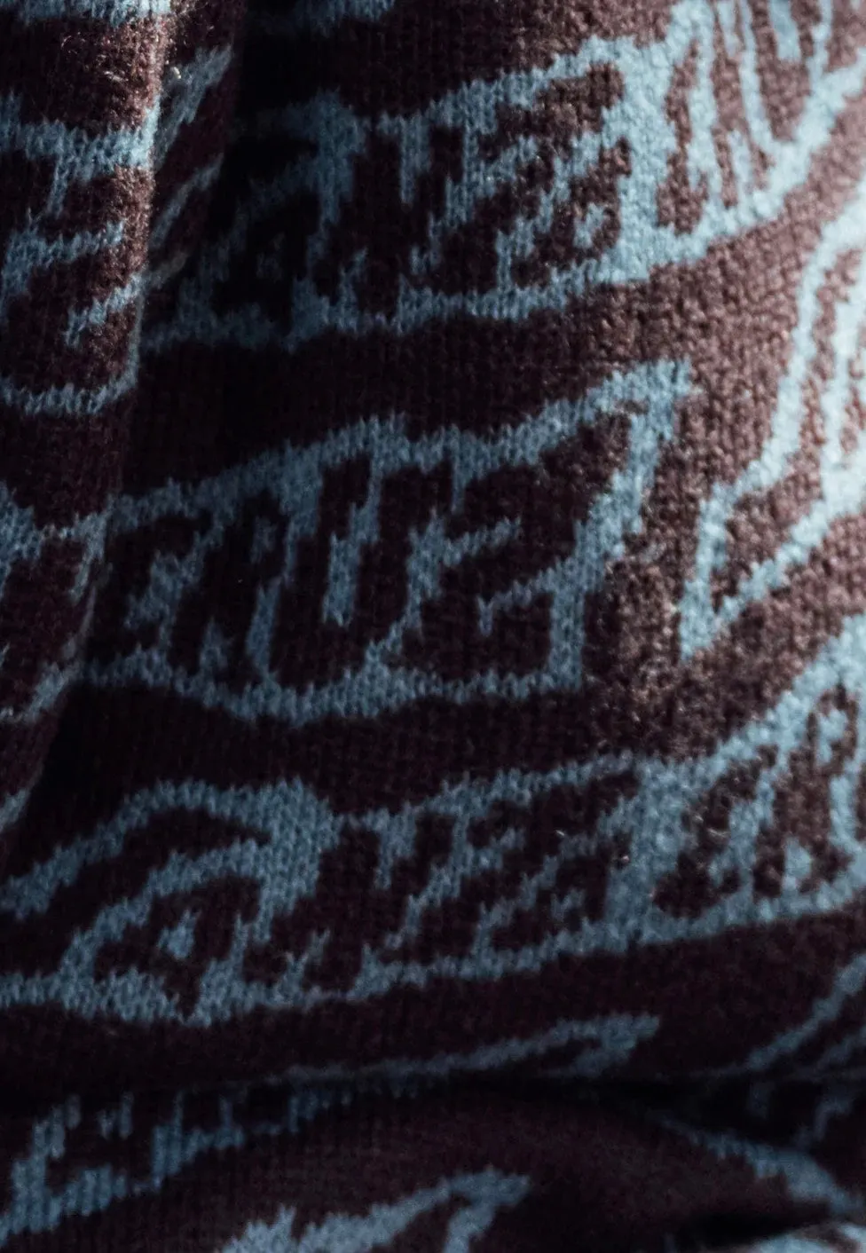 Santa Cruz - Creep Repeat Knit Blackcurrant - Pullover