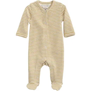 Serendipity Chamomile/Offwhite Newborn Suit W. Feet
