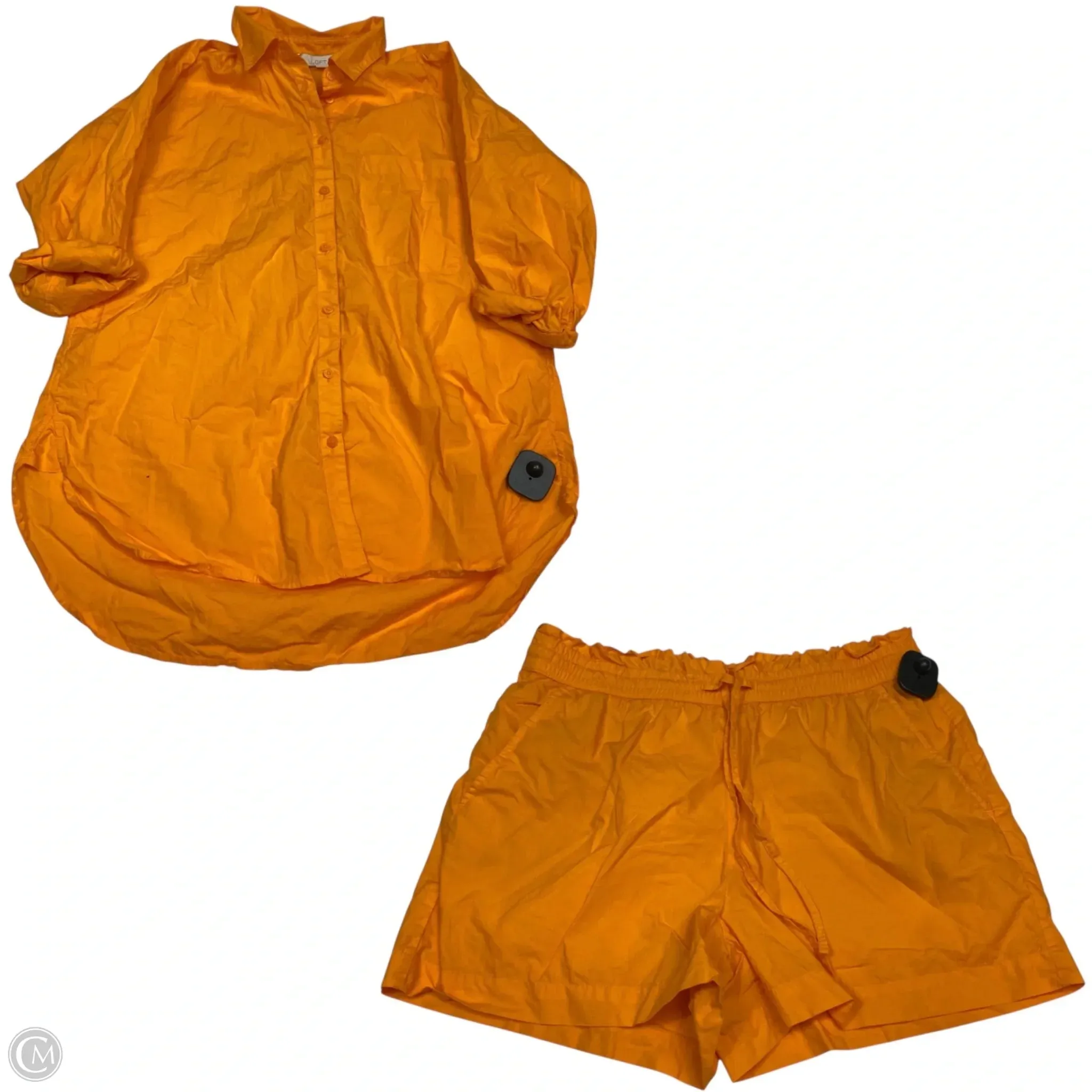 Shorts Set By Loft In Orange, Size: M