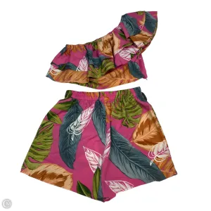 Shorts Set By Shein In Blue & Pink, Size: S
