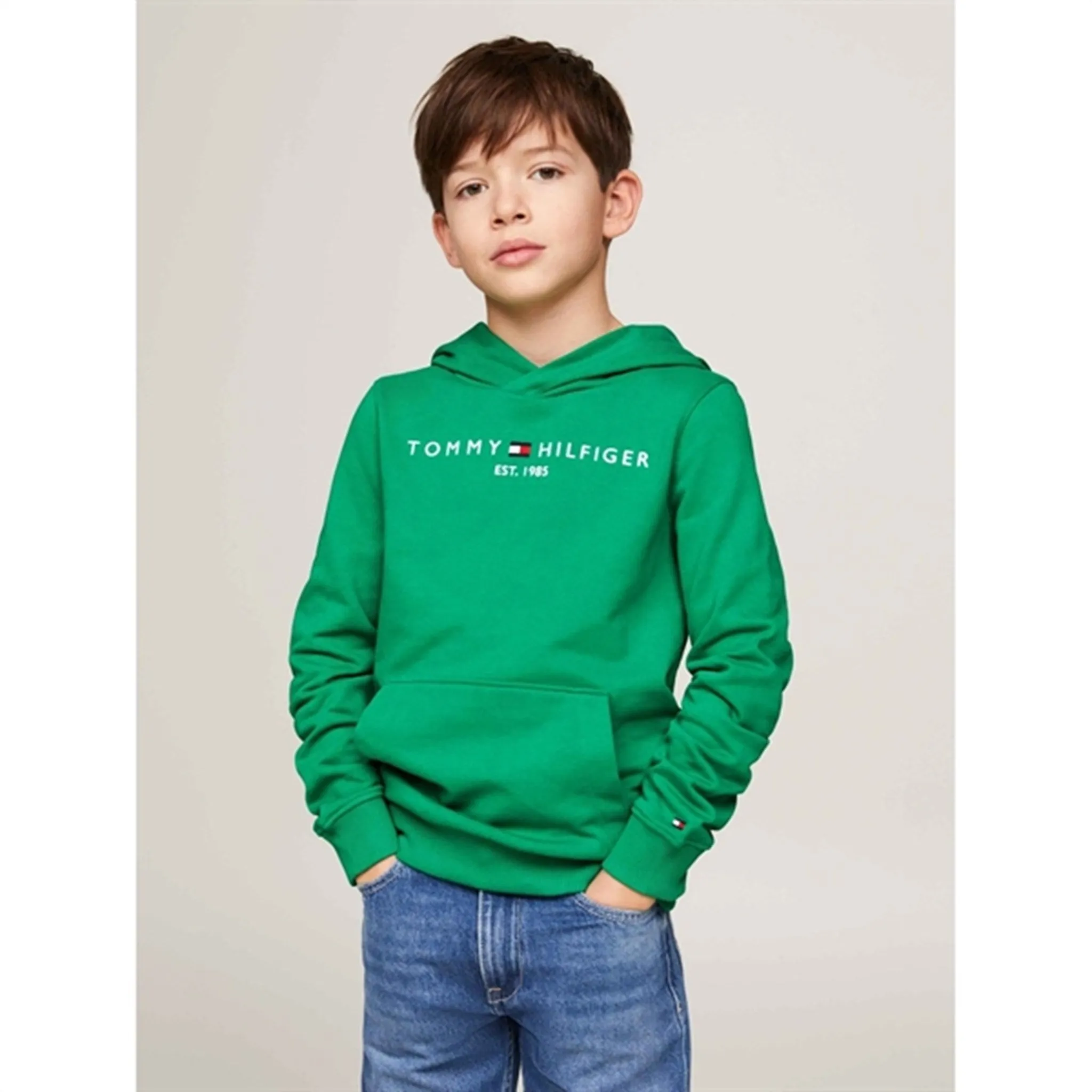 Tommy Hilfiger Essential Hoodie Olympic Green
