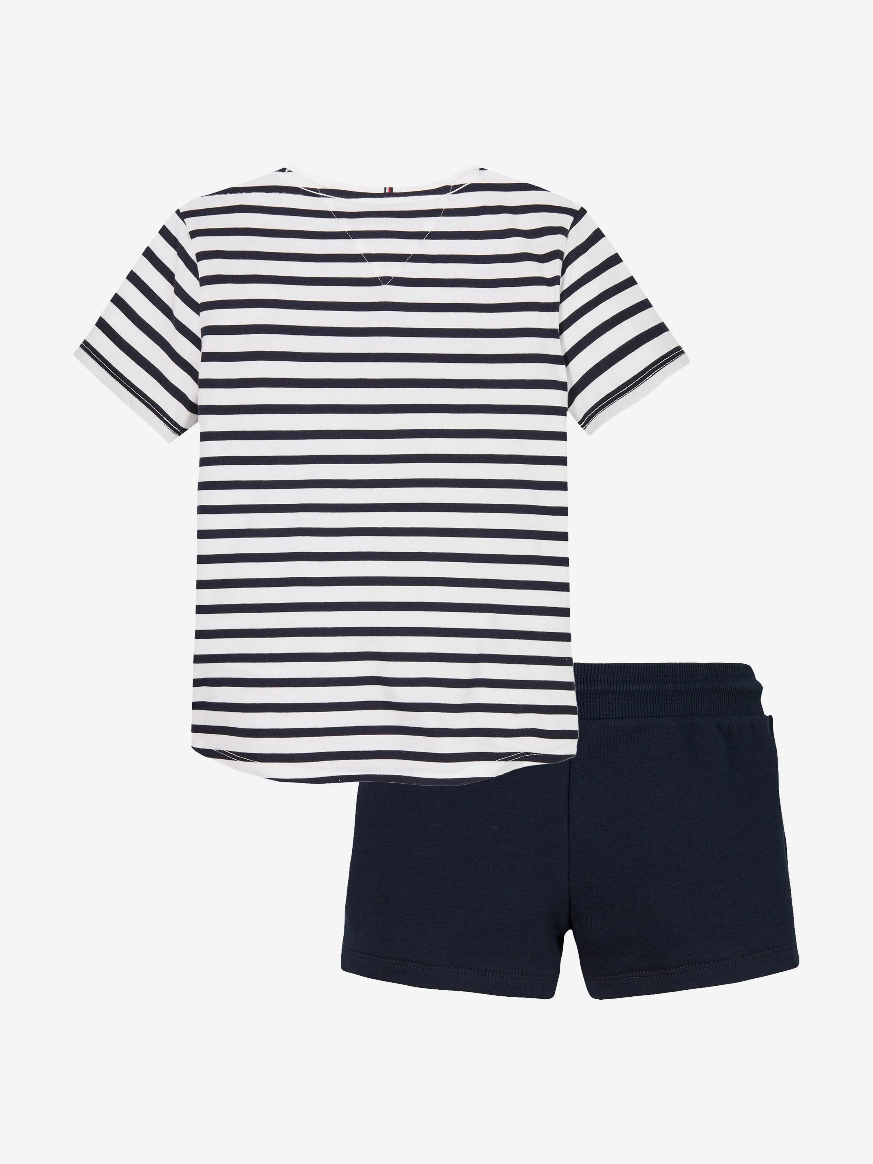 Tommy Hilfiger Girls Mini Corp T-Shirt and Shorts Set in Navy