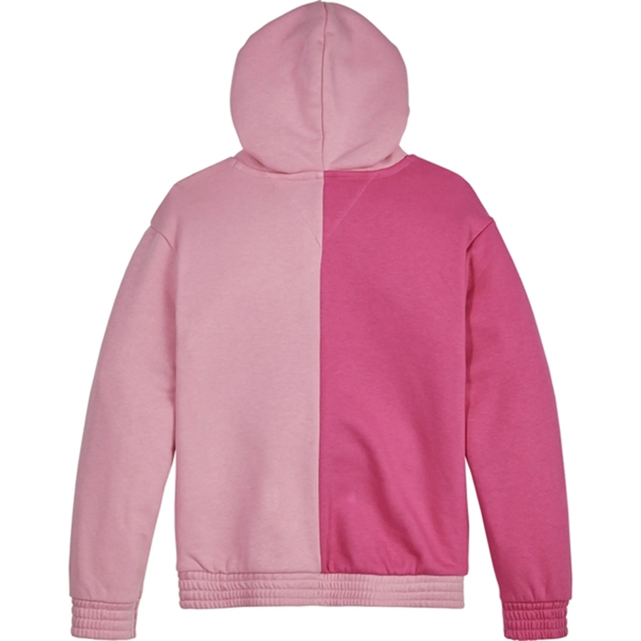 Tommy Hilfiger Two Tone Sleeve Hoodie Fresh Pink