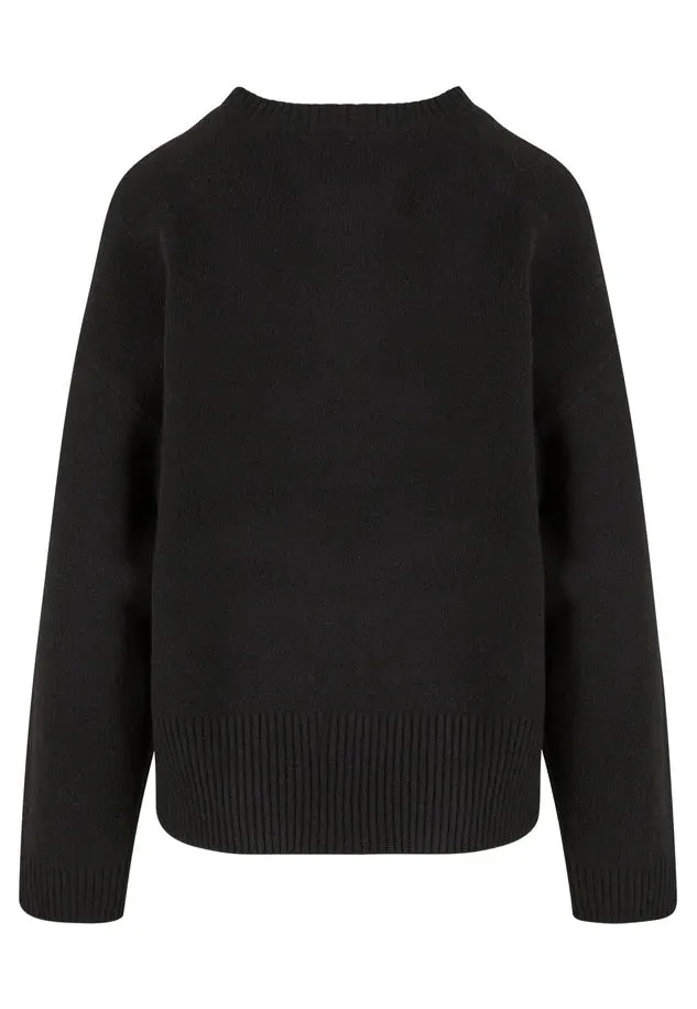 Urban Classics - Ladies Soft Oversized Black - Pullover
