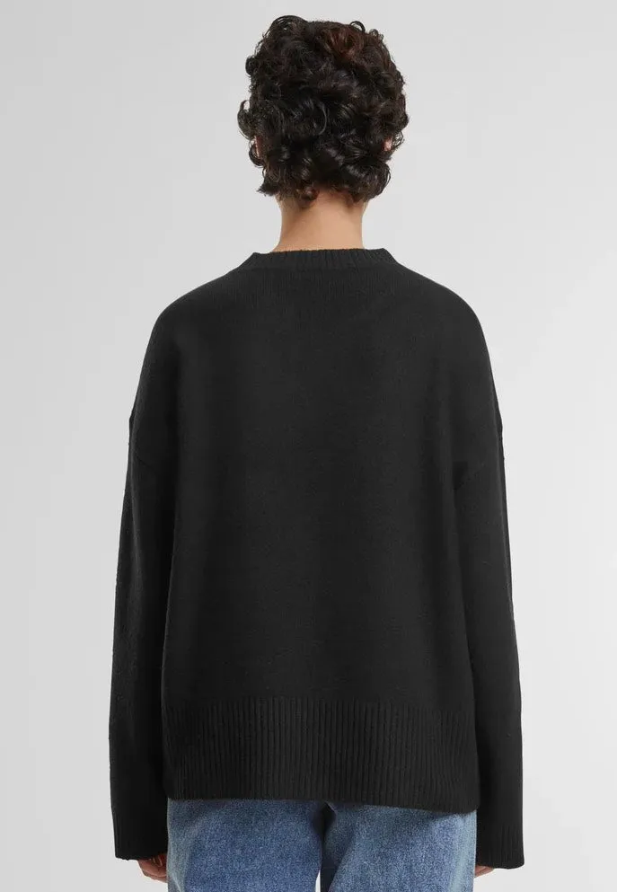 Urban Classics - Ladies Soft Oversized Black - Pullover