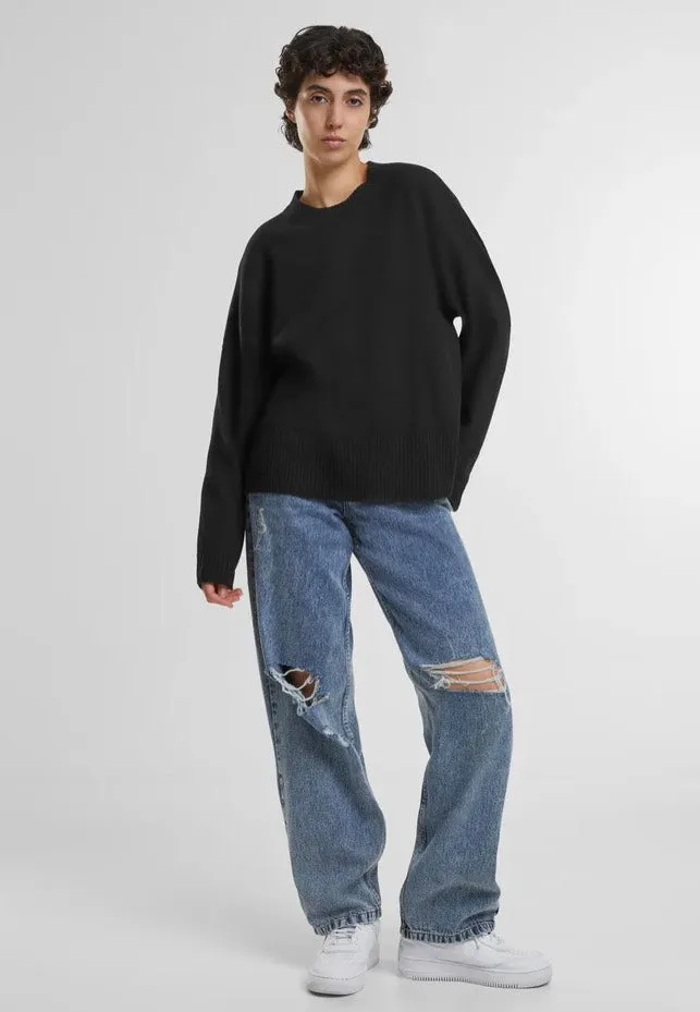 Urban Classics - Ladies Soft Oversized Black - Pullover