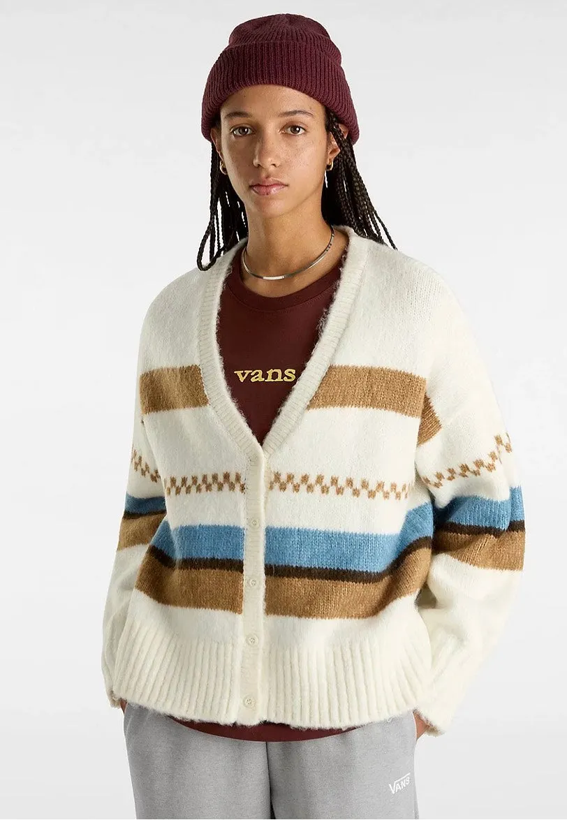 Vans - Valerie Stripe Marshmallow - Cardigan