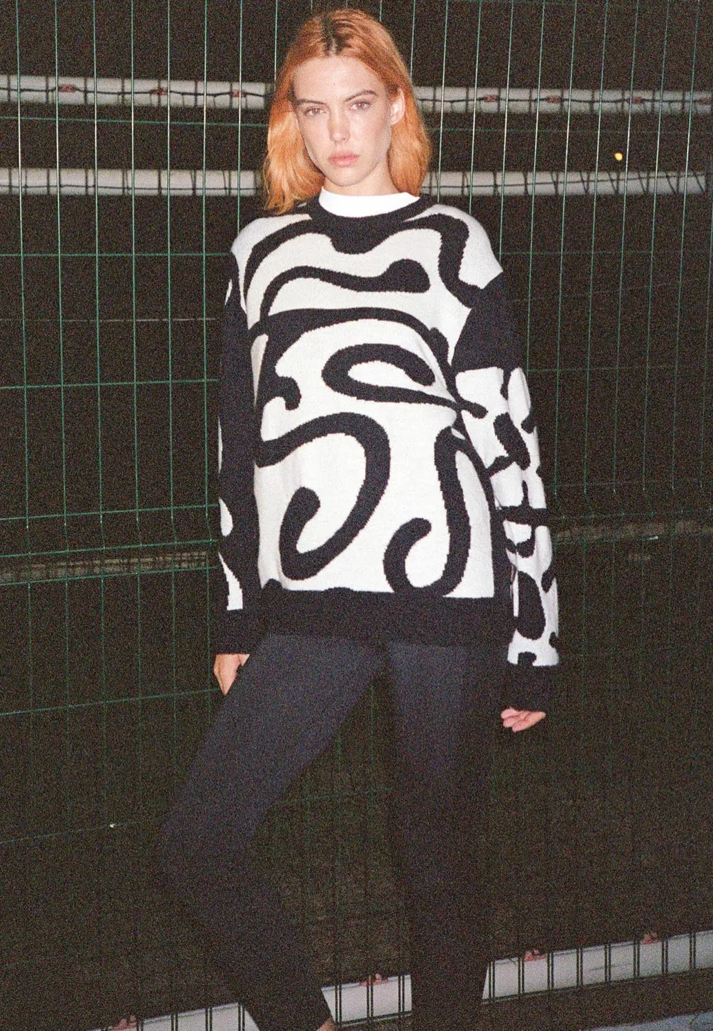 Volcom - Fa Zephyr Black White - Pullover