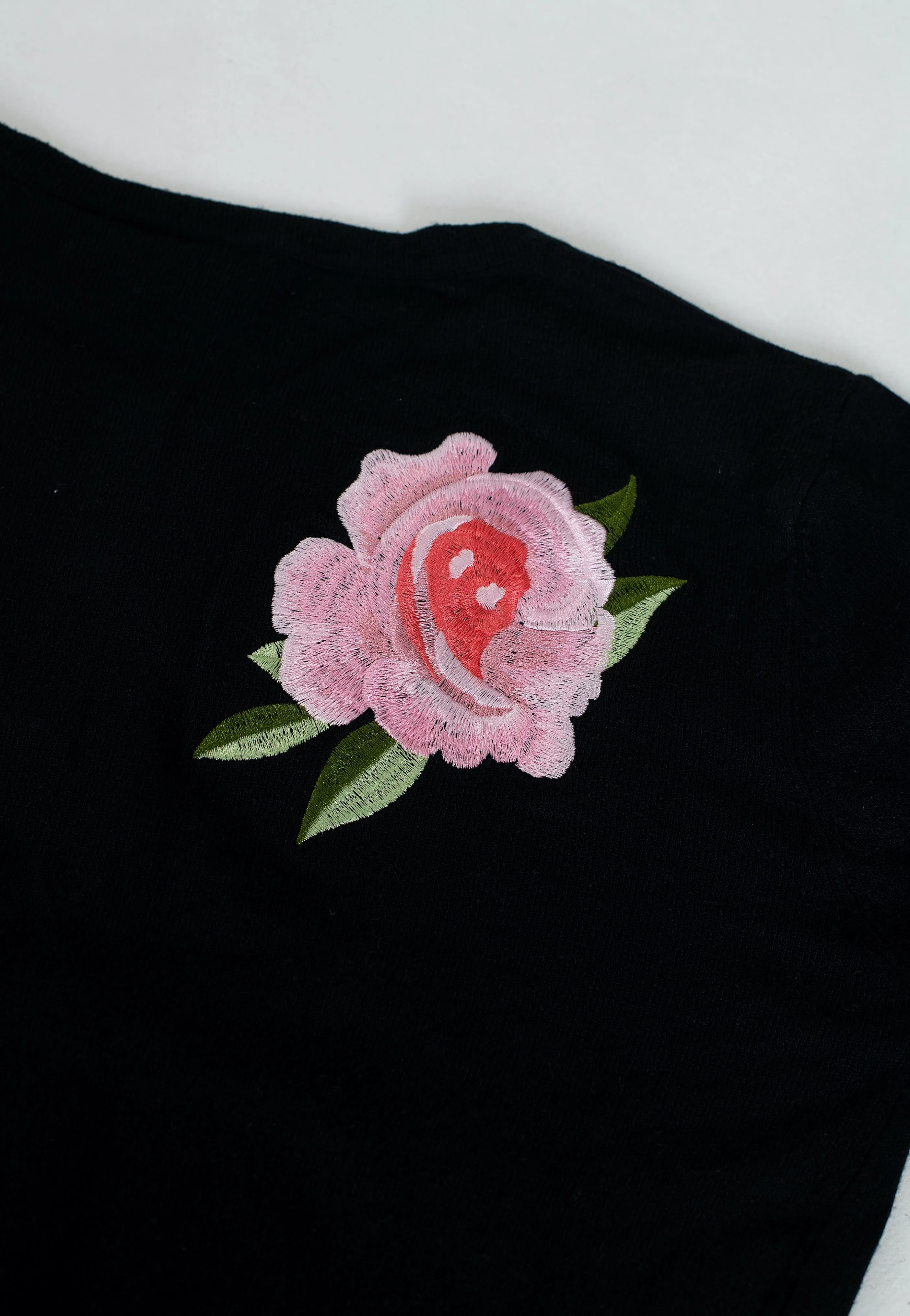 Voodoo Vixen - Dark Floral Emb Black - Cardigan