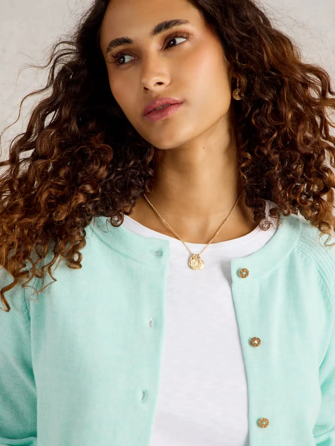 White Stuff Lulu Crew Neck Cardigan