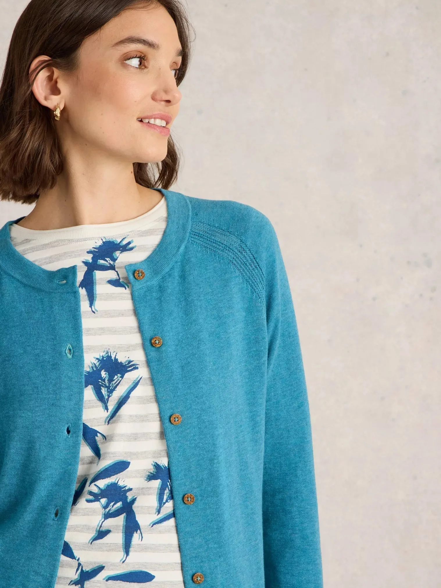 White Stuff Lulu Crew Neck Cardigan